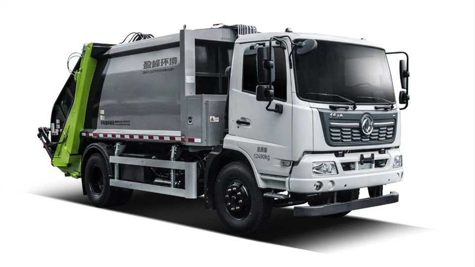 12 Ton Sıkıştırılmış Çöp Kamyonu