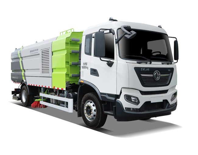 Derin Yıkama Ve Süpürme Kamyonu